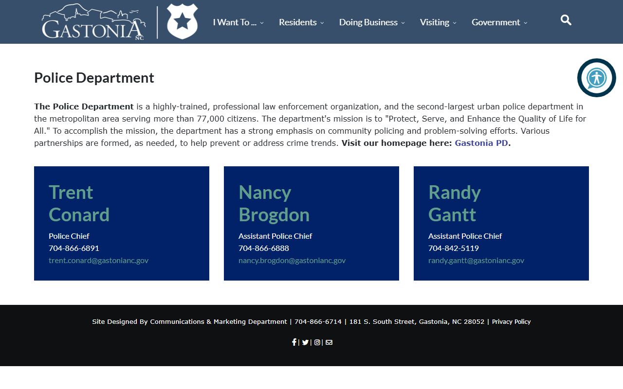 Gastonia family court records municipal resources